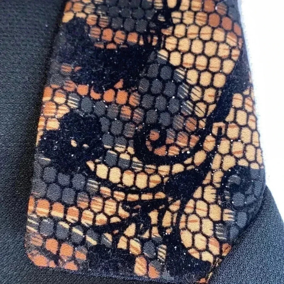 Vintage J. Taylor Coat Dress with Animal Print Trim 16P Very Classy - Picture 8 of 13